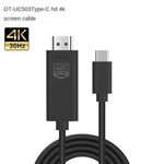 สายจอ OT-UC503 USB Type C ตัวผู้เป็น HDMI ตัวผู้ ความละเอียด 4K
