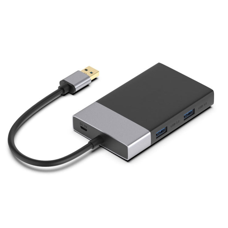 อะแดปเตอร์ HUB USB 3.0 6-in-1 เป็น USB3.0 x 2 + การ์ด CF + การ์ด TF + การ์ด SD + การ์ด XQD