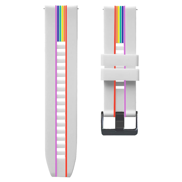 Rainbow Silicone Watchband, For Honor Watch Dream