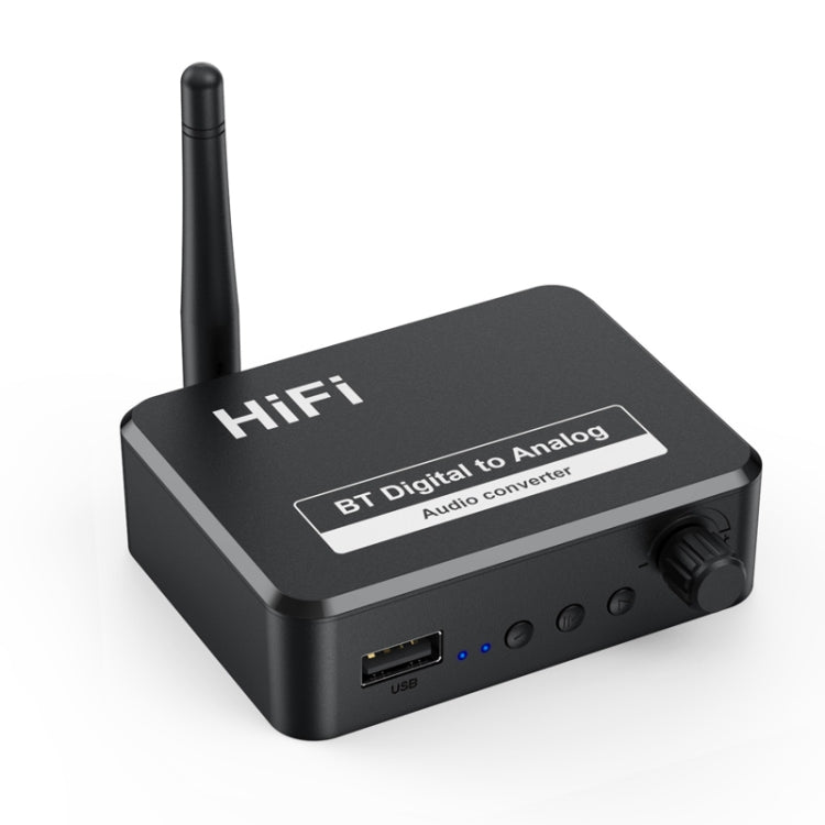 B35 ตัวรับสัญญาณ Bluetooth 5.0 ตัวแปลงเสียงดิจิทัลเป็นอนาล็อก 3.5 มม., B35
