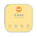 ENKAY Hat-Prince 2 in 1 PC Frame + 9H Tempered Glass Case, For Apple Watch Series 8 / 7 41mm, For Apple Watch Series 8 / 7 45mm