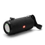 ลำโพงบลูทูธกันน้ำพกพาพร้อมไฟ RGB T&G TG537 รองรับ FM / การ์ด TF