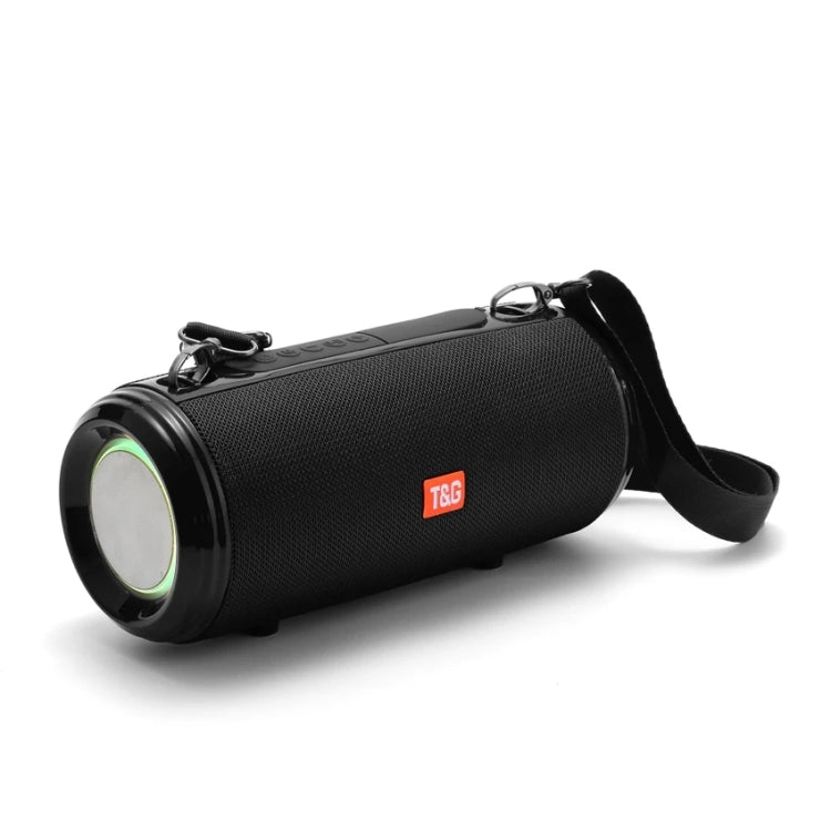 ลำโพงบลูทูธกันน้ำพกพาพร้อมไฟ RGB T&G TG537 รองรับ FM / การ์ด TF