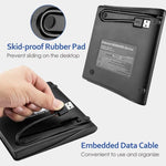 เครื่องเล่นไดรฟ์ CD / DVD-RW ภายนอก USB 3.0 แบบขัดเงา รุ่น ECD819