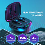 G10 TWS 5.2 หูฟังเกมบลูทูธสเตอริโอแท้สองข้าง ควบคุมสัมผัส