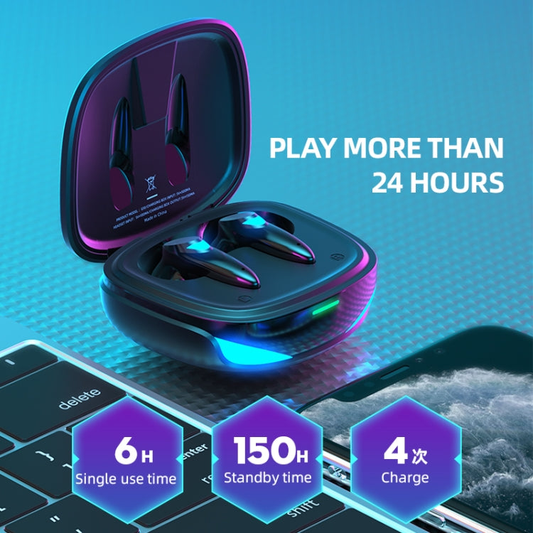 G10 TWS 5.2 หูฟังเกมบลูทูธสเตอริโอแท้สองข้าง ควบคุมสัมผัส