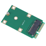 การ์ดอะแดปเตอร์ Mini PCI-E M.2 NGFF 30mm 42mm SSD เป็น 52 พิน mSATA
