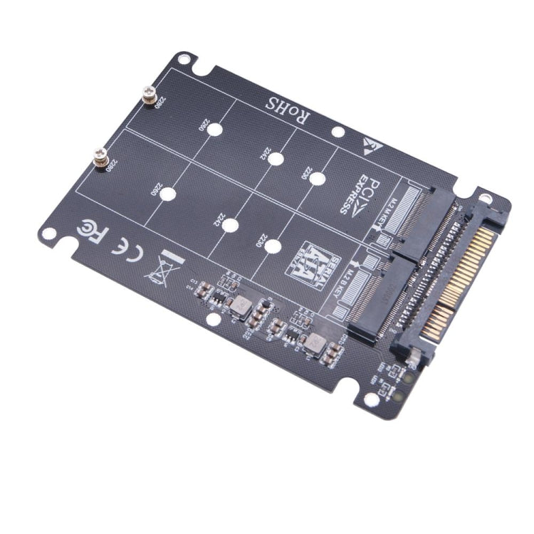 การ์ดอะแดปเตอร์ 2 พอร์ต NGFF M.2 NVME เป็น U.2 SFF-8639