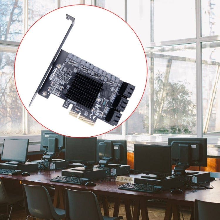 การ์ดขยาย PCI Express เป็น SATA 3.0 ความเร็ว 6Gbps