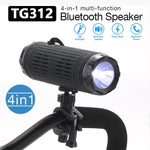 ลำโพงบลูทูธไร้สายมัลติฟังก์ชันกลางแจ้งพกพาพร้อมไฟ LED T&G TG312