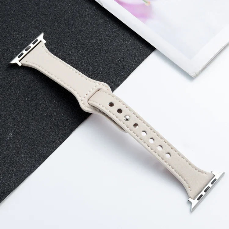 Microfiber Leather Watch Strap For Apple Watch Series, 7 41mm / 6&SE&5&4 40mm / 3&2&1 38mm, 7 45mm / 6&SE&5&4 44mm / 3&2&1 42mm