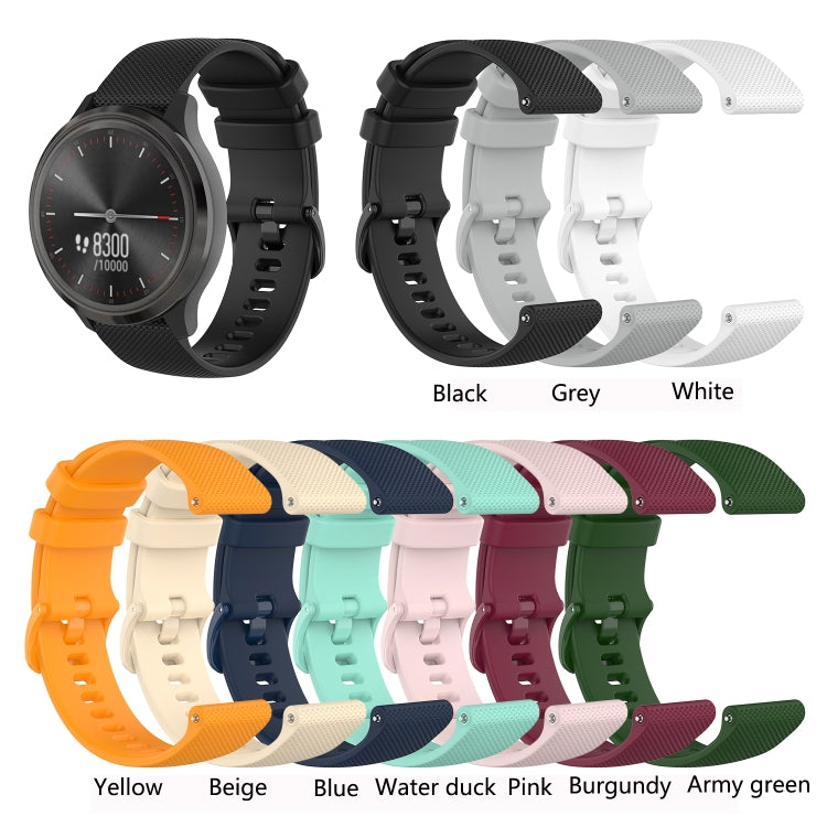 Small Lattice Silicone Sports Strap, For Garminforerunner 245 Music, For Garmin Forerunner 645, For Garmin Forerunner 645 Music