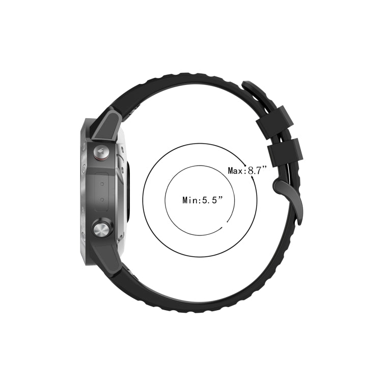 Silicone Sports Strap, For Garmin Instinct