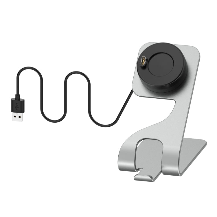 Rotatable Magnetic Metal Charging Base, For Garmin Vivoactive 3 Music, For Garmin Vivosport