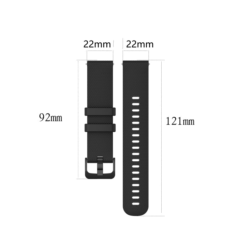 Checkered Silicone Strap, For Ticwatch Pro X, For Ticwatch Pro 3 Lite, For Ticwatch Pro 3, For Ticwatch Pro 2020