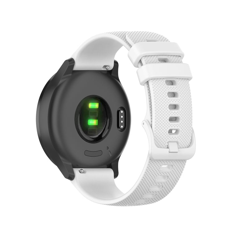 Checkered Silicone Strap, For Huawei Watch GT3 42mm, For Huawei Watch GT2 42mm, For Huawei Watch 2, For Honor Watch ES