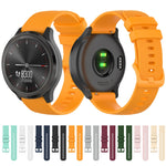 Checkered Silicone Strap, For Huawei Watch GT3 42mm, For Huawei Watch GT2 42mm, For Huawei Watch 2, For Honor Watch ES