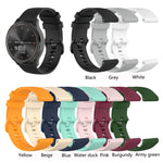 22mm Checkered Silicone Strap, For Honor Watch GS 3, For Honor Watch GS Pro, For Honor Magic Watch 2 46mm, For Honor Magic
