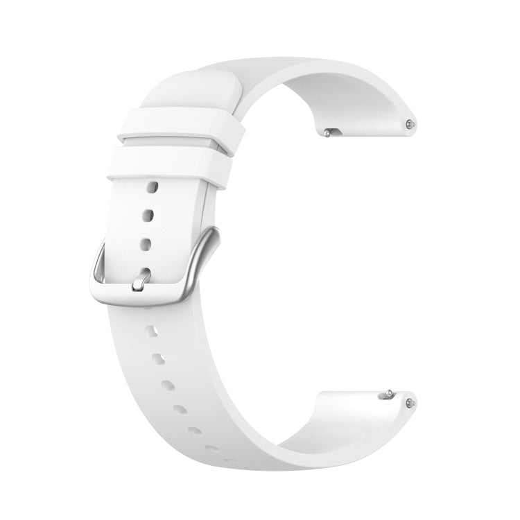 20mm Solid Color Silicone Strap, For Garmin Move Luxe, For Garmin Move Style, For Garmin Venu SQ, For Garmin Forerunner 645 Music