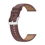 Calf Texture Sewing Thread Watchband, For Huawei Watch GT 3 42mm, For Huawei Watch GT 2 42mm, For Huawei Watch 2
