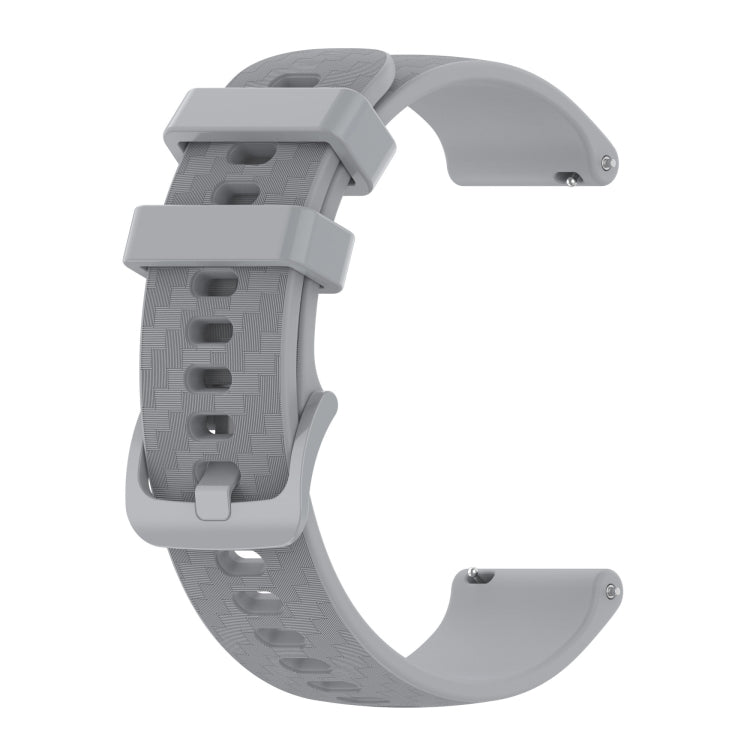 สายซิลิโคนลายเส้นคาร์บอนไฟเบอร์ 20mm สำหรับ Samsung Galaxy Watch 4 40mm / 44mm, สำหรับ Samsung Galaxy Watch 4 Classic 42mm / 46mm, สำหรับ Samsung Galaxy Watch 3 41mm, สำหรับ Samsung Galaxy Watch Active 2 40mm / 44mm