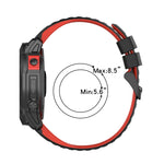 26mm Silicone Mixing Color Watch Strap, For Garmin Fenix 3, For Garmin Fenix 3 HR, For Garmin Fenix 3 Sapphire