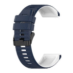26mm Silicone Mixing Color Watch Strap, For Garmin Fenix 3, For Garmin Fenix 3 HR, For Garmin Fenix 3 Sapphire