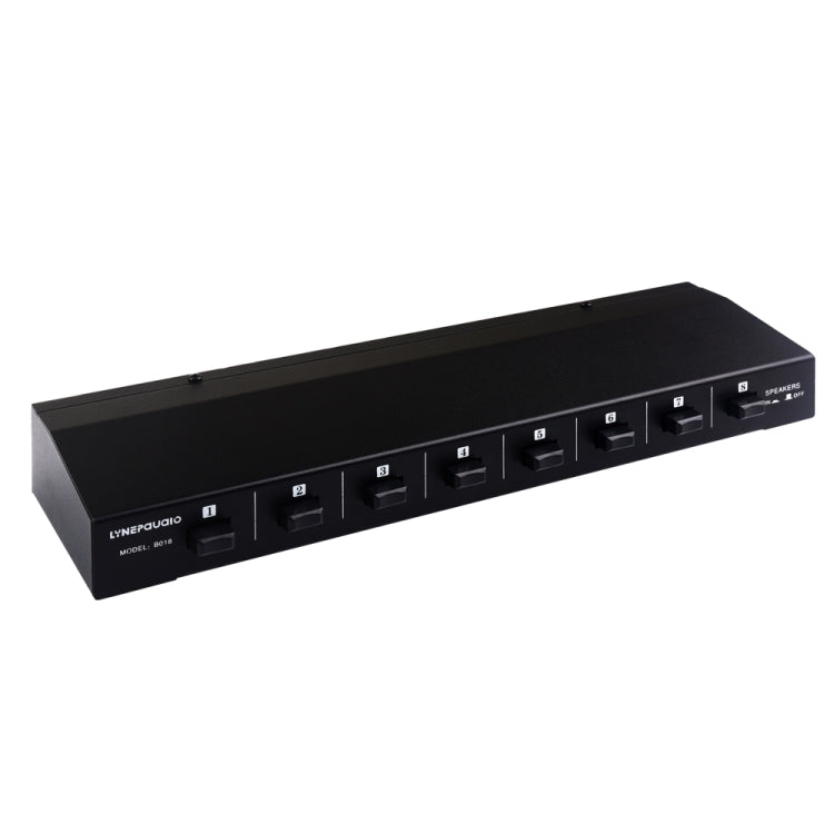 กล่องเครื่องขยายเสียง 100W 1 เข้า 8 ออก สวิตช์กระจายลำโพง