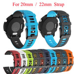 22mm Mixed-Color Silicone Strap, For Huawei Watch GT Runner, For Huawei Watch GT3 46mm