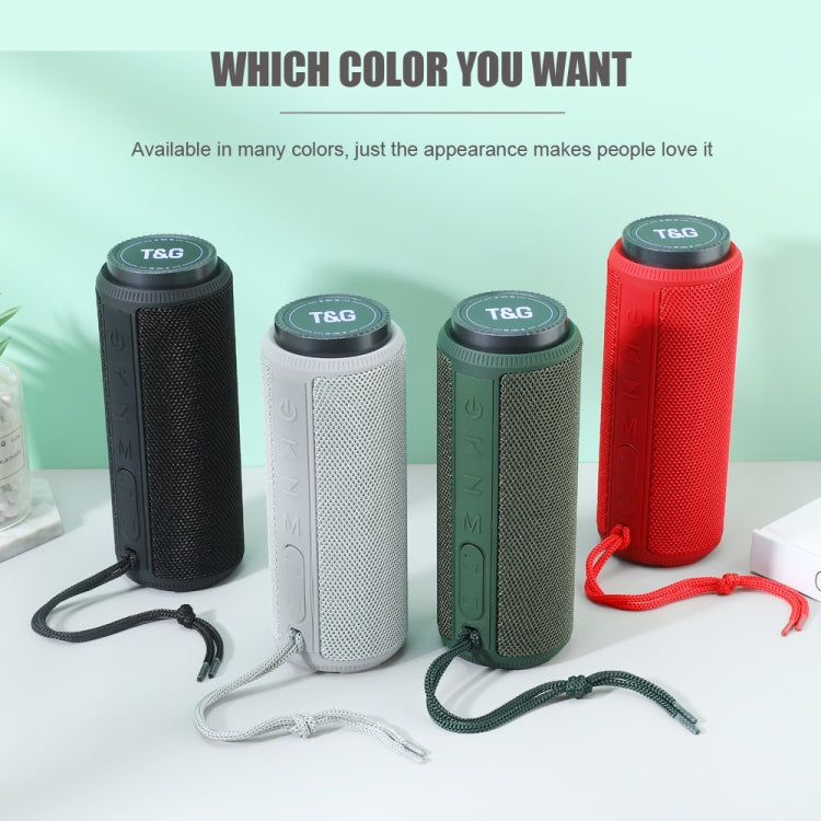 T&G TG332 ลำโพงบลูทูธพกพากันน้ำ สเตอริโอ HIFI 10W