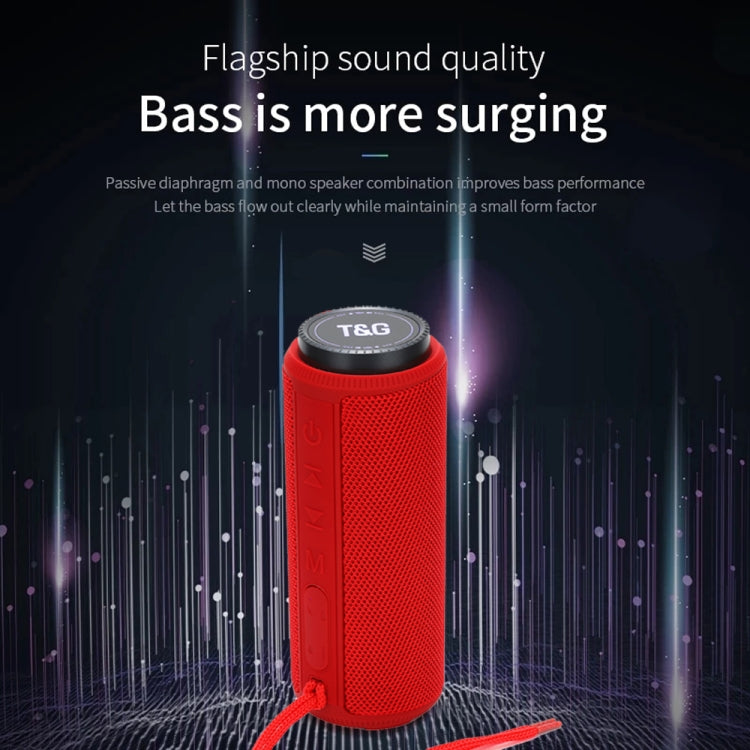 T&G TG332 ลำโพงบลูทูธพกพากันน้ำ สเตอริโอ HIFI 10W