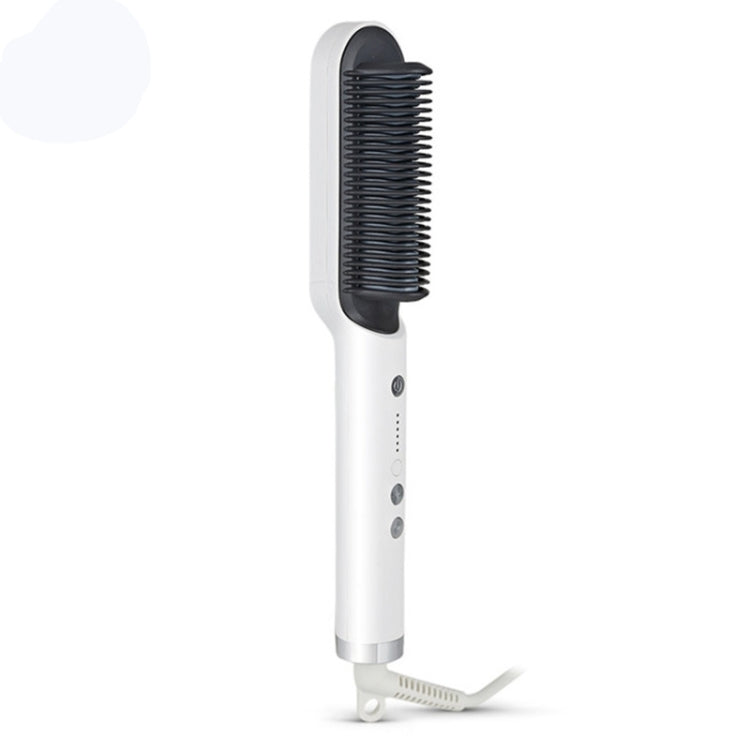 เครื่องหนีบผม K-SKIN KD380 เครื่องหนีบผมไฟฟ้า เครื่องม้วนผมหวีแปรงเซรามิก PTC ความร้อน หวีแปรงผมตรง ปลั๊ก UK สีดำ ปลั๊ก UK สีขาว ปลั๊ก EU สีดำ ปลั๊ก EU สีขาว