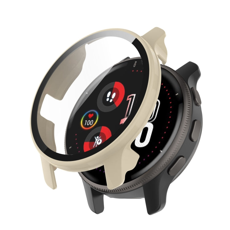 PC+Tempered Film Fully Enclosed Protective Case, For Garmin Venu 2 Plus