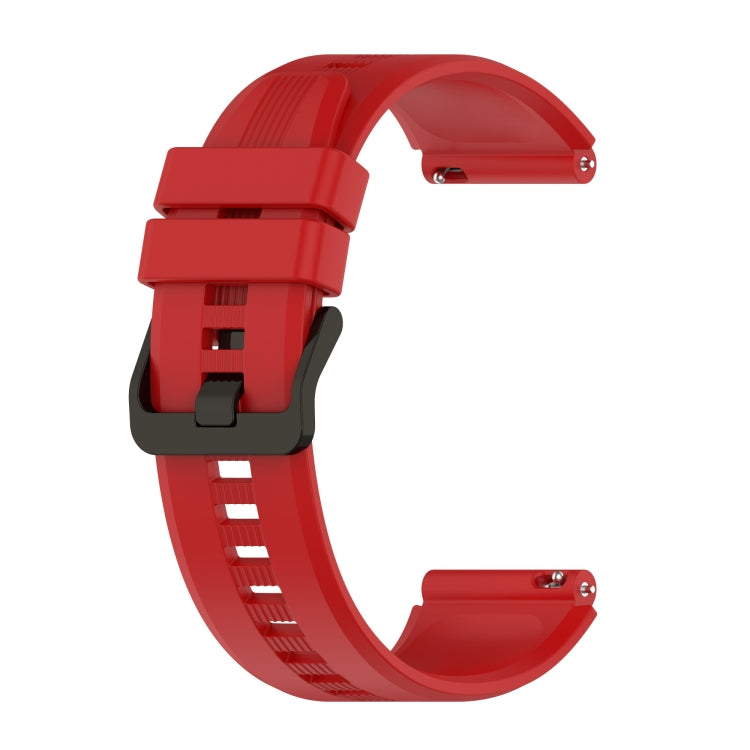 22mm Vertical Silicone Watch band, For Huawei Watch GT 42mm/46mm, For Huawei Watch GT2 46MM, For Honor Magic Watch 2 46m, For Honor Magic Watch