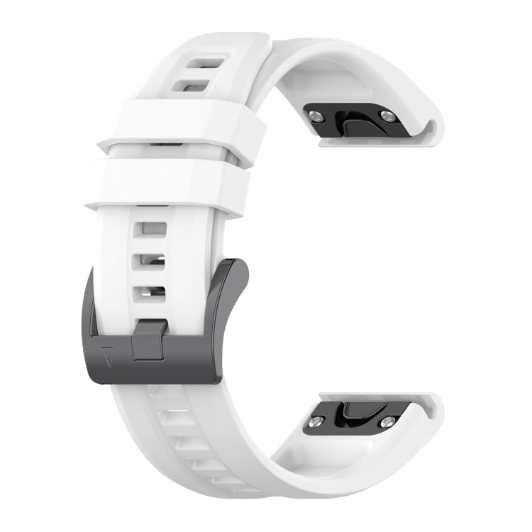 22mm Silicone Solid Color Watch Band, For Garmin Fenix 7, For Garmin Descent G1, For Garmin EPIX Gen2