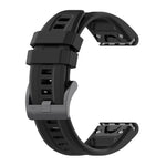 20mm Silicone Solid Color Watch Band, For Garmin Fenix 7S, For Garmin Fenix 7S Solar, For Garmin Fenix 7S Sapphire Solar