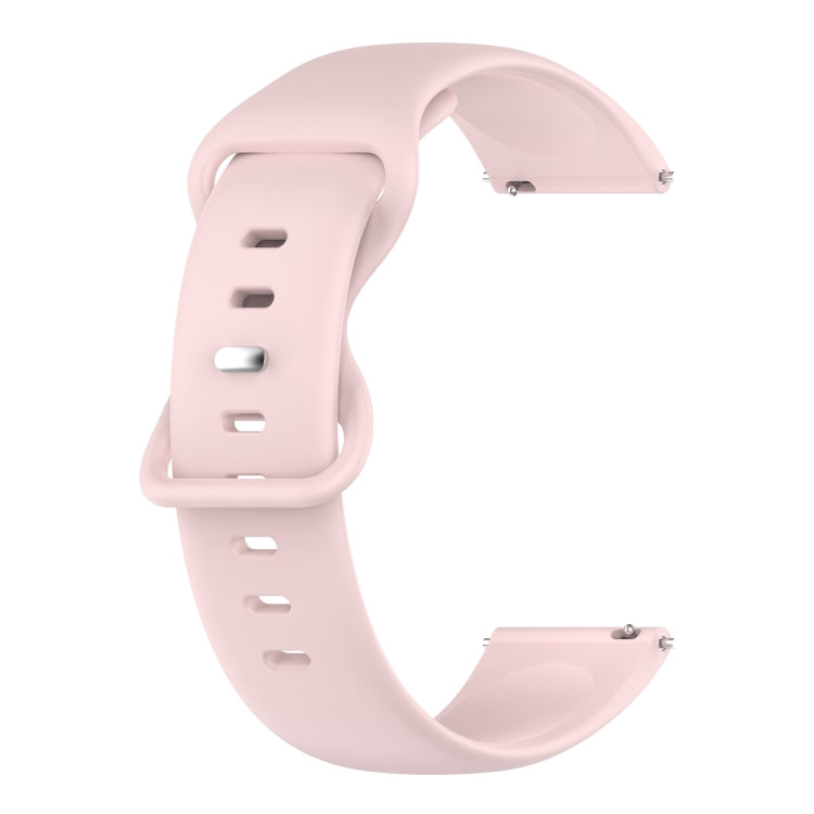 20mm Solid Color Silicone Watch Band, For Garmin Forerunner 245 Music, For Garmin Vivoactive 3 Music
