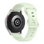 สายซิลิโคนสีพื้นขนาด 20 มม. สำหรับ Samsung Galaxy Watch Active 40 มม., สำหรับ Samsung Galaxy Watch 42 มม., สำหรับ Samsung Galaxy Gear Sport, สำหรับ Samsung Gear S2 Classic