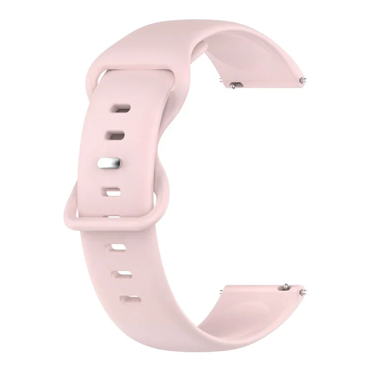 สายซิลิโคนสีพื้นขนาด 20 มม. สำหรับ Samsung Galaxy Watch Active 40 มม., สำหรับ Samsung Galaxy Watch 42 มม., สำหรับ Samsung Galaxy Gear Sport, สำหรับ Samsung Gear S2 Classic