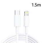 สายชาร์จและซิงค์ข้อมูลเร็ว PD30W USB-C / Type-C เป็น 8 Pin สำหรับ iPhone Series ความยาว 1m, 1.5m, 2m
