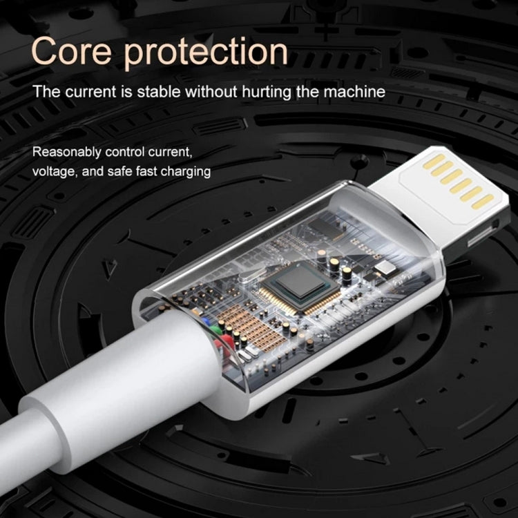 สายชาร์จและซิงค์ข้อมูลเร็ว PD30W USB-C / Type-C เป็น 8 Pin สำหรับ iPhone Series ความยาว 1m, 1.5m, 2m