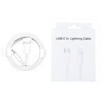 สายชาร์จและซิงค์ข้อมูลเร็ว PD30W USB-C / Type-C เป็น 8 Pin สำหรับ iPhone Series ความยาว 1m, 1.5m, 2m