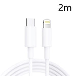 สายชาร์จและซิงค์ข้อมูลเร็ว PD30W USB-C / Type-C เป็น 8 Pin สำหรับ iPhone Series ความยาว 1m, 1.5m, 2m