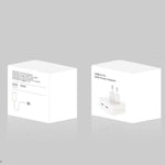 อะแดปเตอร์ชาร์จไฟ PD 35W สองพอร์ต USB-C / Type-C สำหรับ iPhone / iPad ปลั๊ก EU
