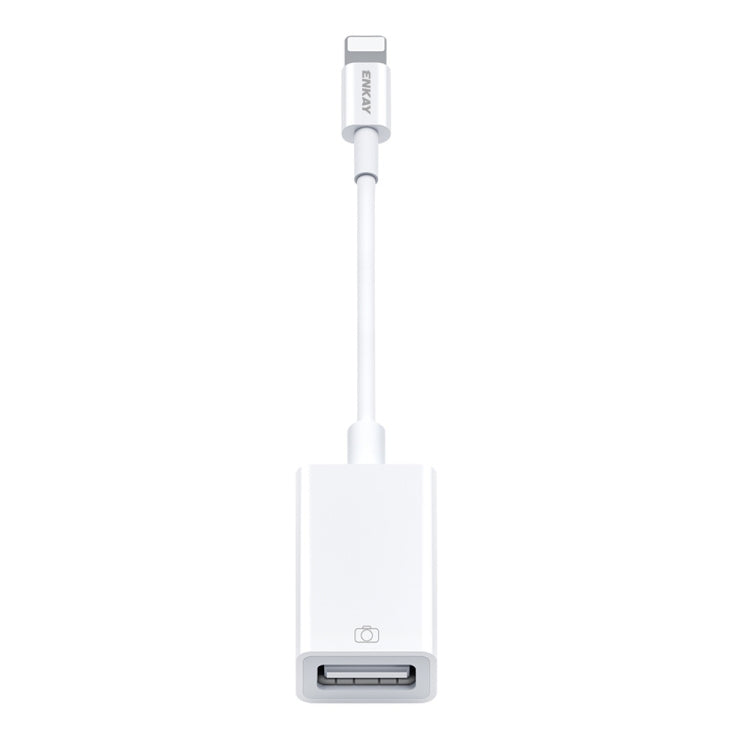 ENKAY ENK-AT108 สายแปลง 8 พิน เป็น USB 3.0 OTG สำหรับ iPhone / iPad