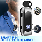 K55 หูฟังกีฬาแบบใส่ในหู สายเก็บได้ BT5.2 อัจฉริยะ