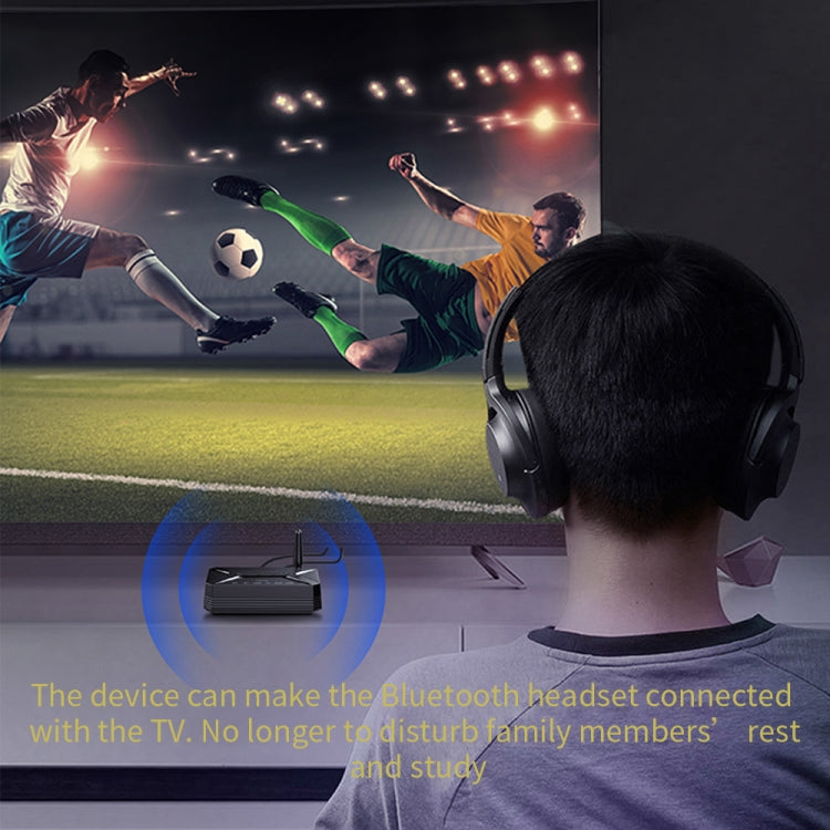 T-R22 เสาอากาศภายนอก ระยะไกล 40 ม. ตัวรับและส่งสัญญาณเสียง Bluetooth 2 in 1