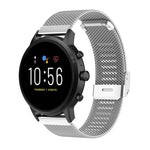 22mm Milan Metal Steel Mesh One Buckle Watch Band, For Huawei GT3 Pro 46mm