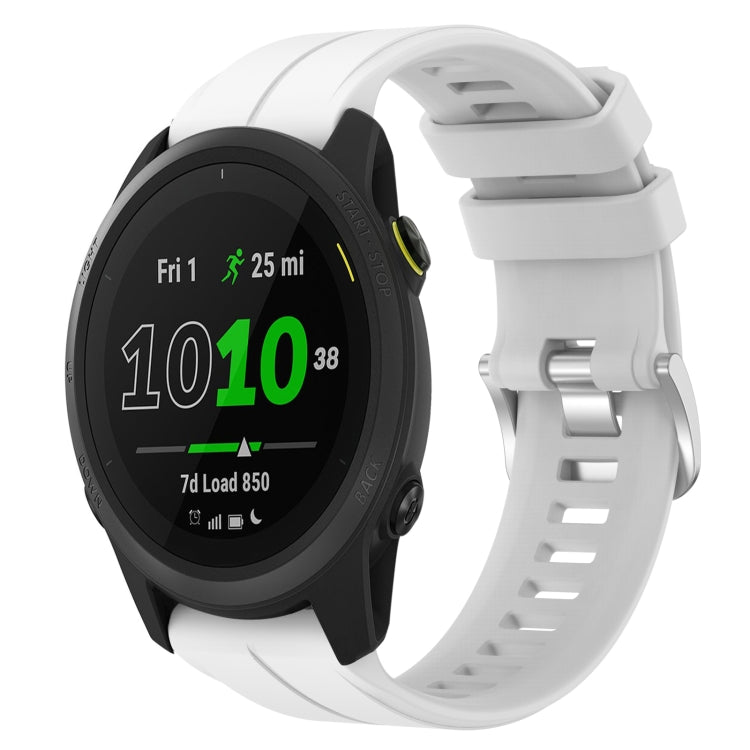 22mm Silicone Sports Watch Band, For Garmin Descent G1, For Garmin Forerunner 745, For Garmin Forerunner 945, For Garmin Forerunner 935
