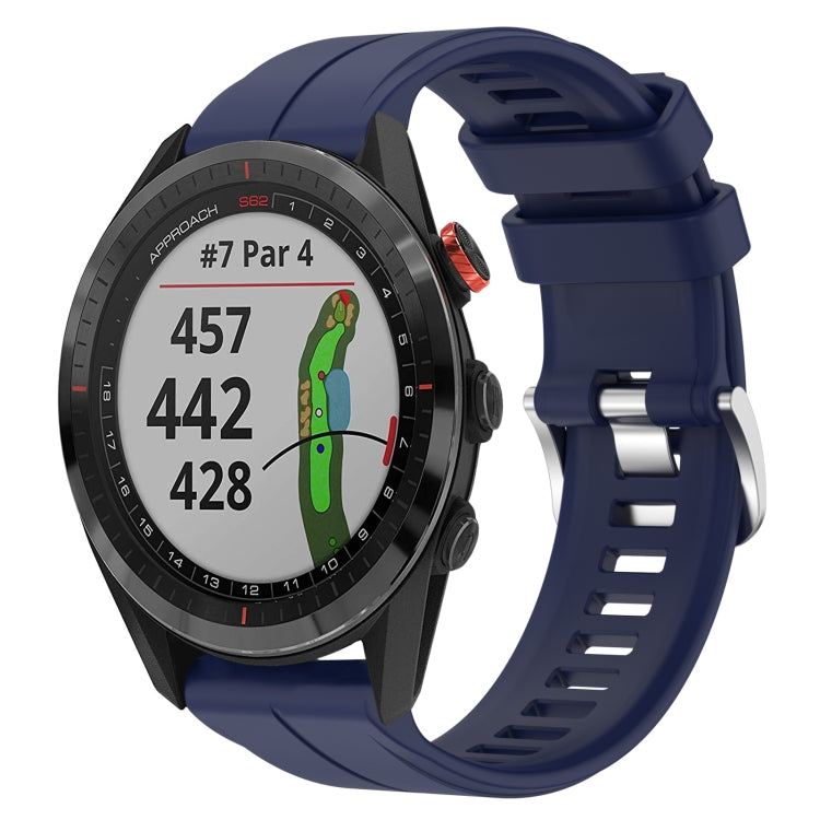 22mm Silicone Sports Watch Band, For Garmin Approach S62
